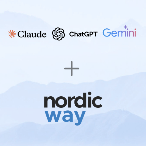 Lav en nem hjemmeside med ChatGPT eller Claude og upload den til Nordicway